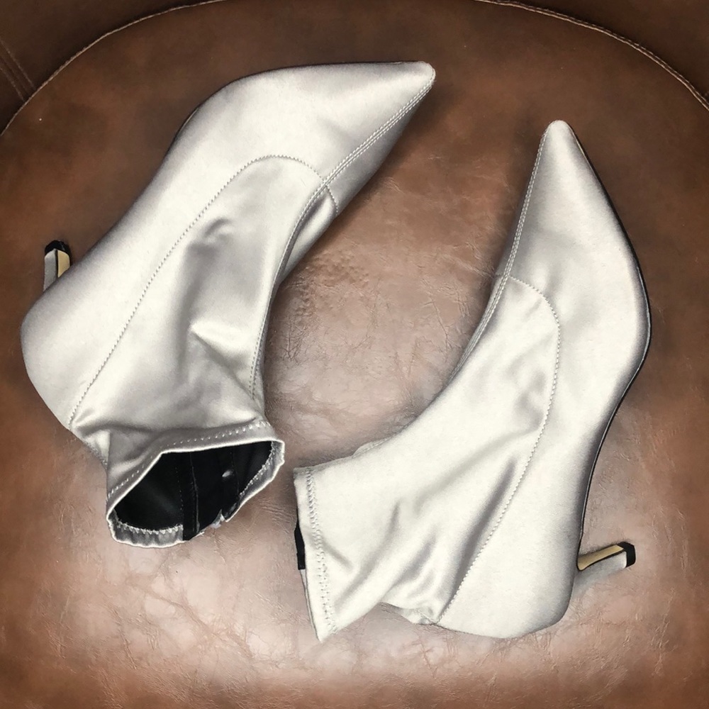 Top shop satin Ankle boots